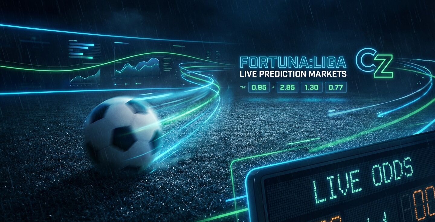 Czechia Fortuna Liga Live Prediction Markets & Real-Time Odds for US Bettors