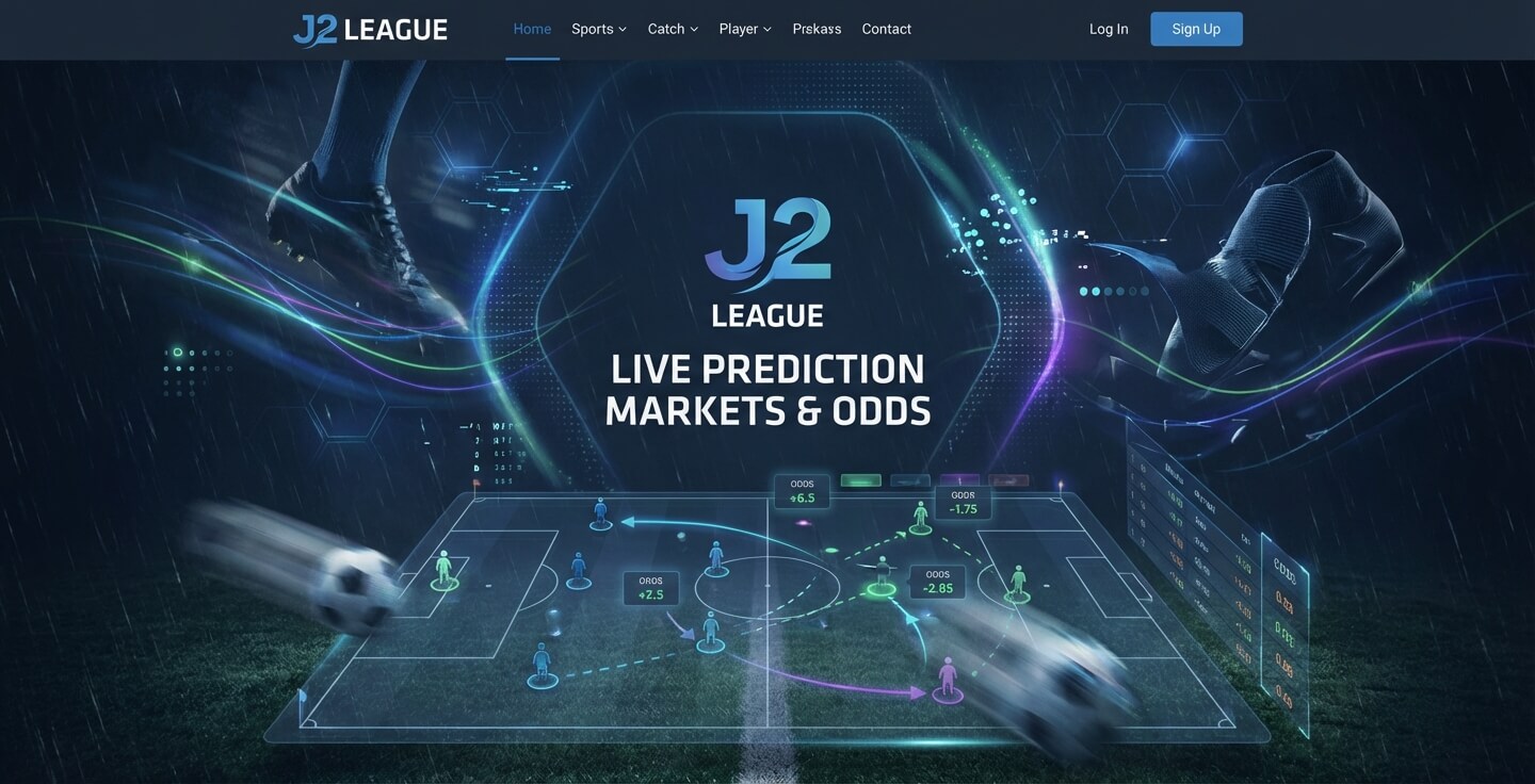 Unlock J2 League Live Betting & Real-Time Odds 🚀